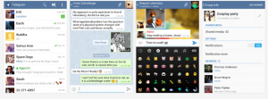 telegrama clon whatsapp